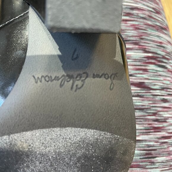 Sam Edelman Suzette Buckle Western Booties Black Size 7 - Picture 9 of 10